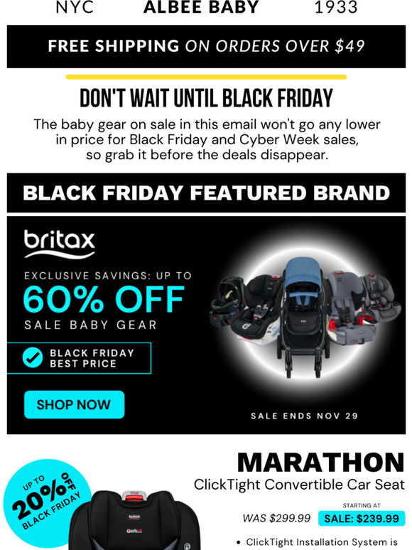 britax black friday