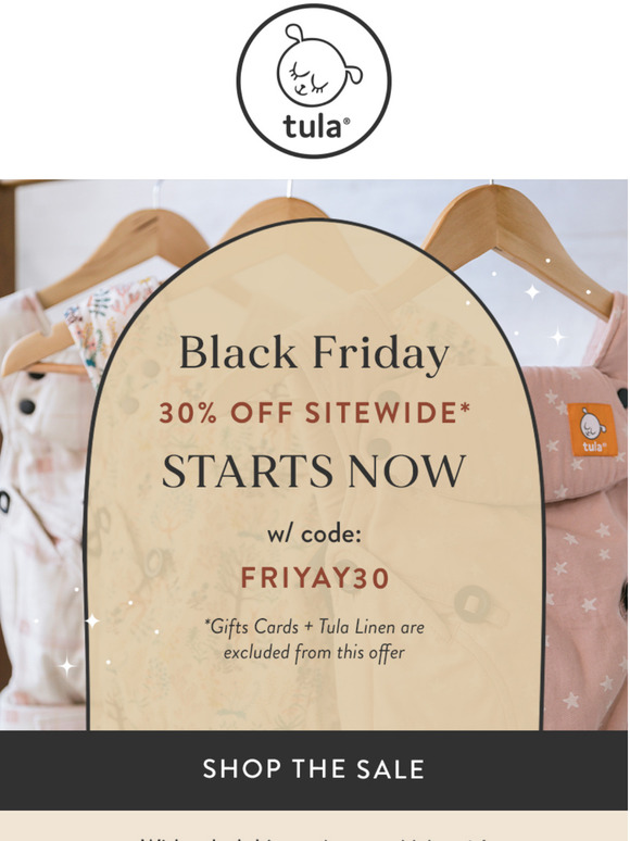 Black Friday Comes Early