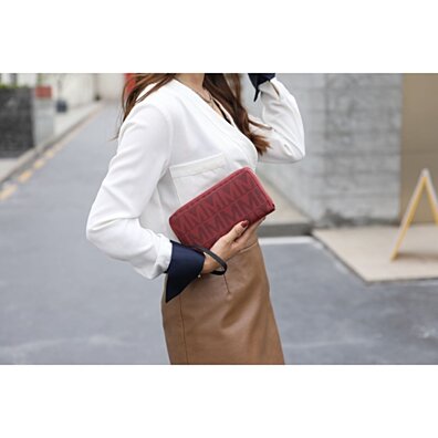 MKF Collection Danielle Milan M Signature Wallet Wristlet by Mia K.