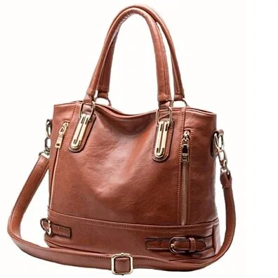 Women's Genuine Leather Fashion Handbag in 4 Color Choices