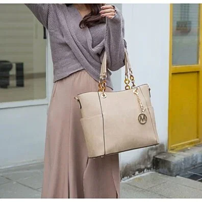 MKF Collection Bonita Tote 2 Pcs Bag with Wallet by Mia K.