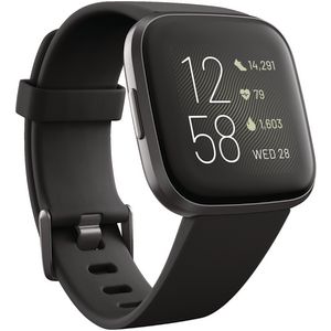Fitbit Versa 2 Smart Watch Black Carbon