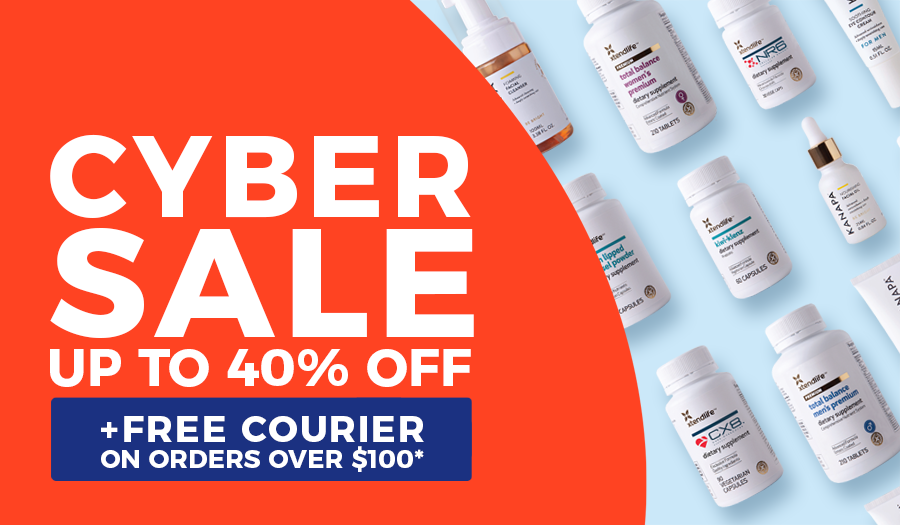 Cyber Sale - Up to 40% Off + Free Courier on Orders over $100*