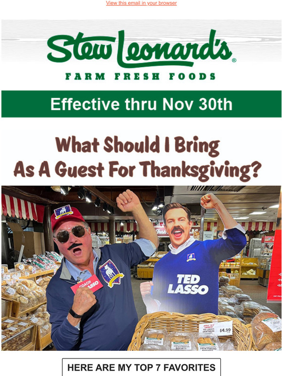 Stew Leonard's Gift Baskets Stew's Top 7 Favorites! Milled