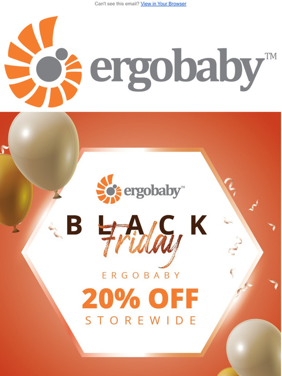 black friday ergobaby