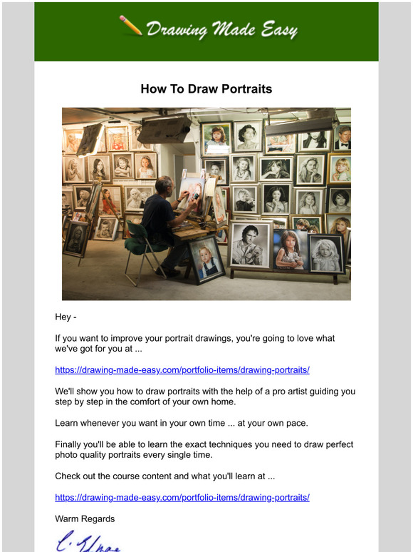 Drawing Made Easy how to draw realistic portraits Milled