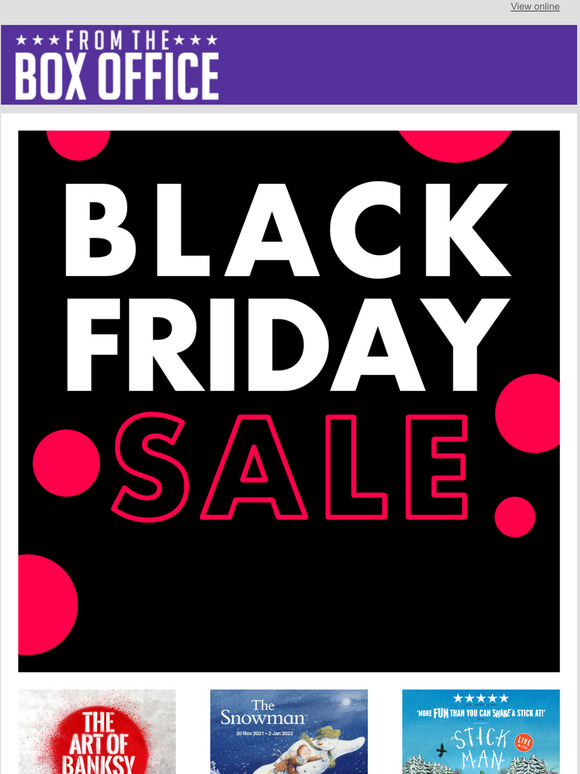 Our Black Friday Sale starts now