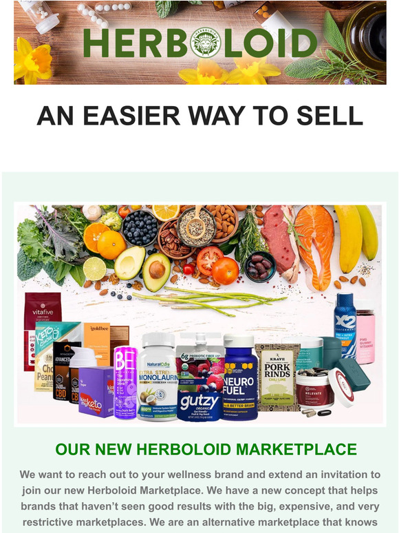 Join Our New Herboloid Marketplace