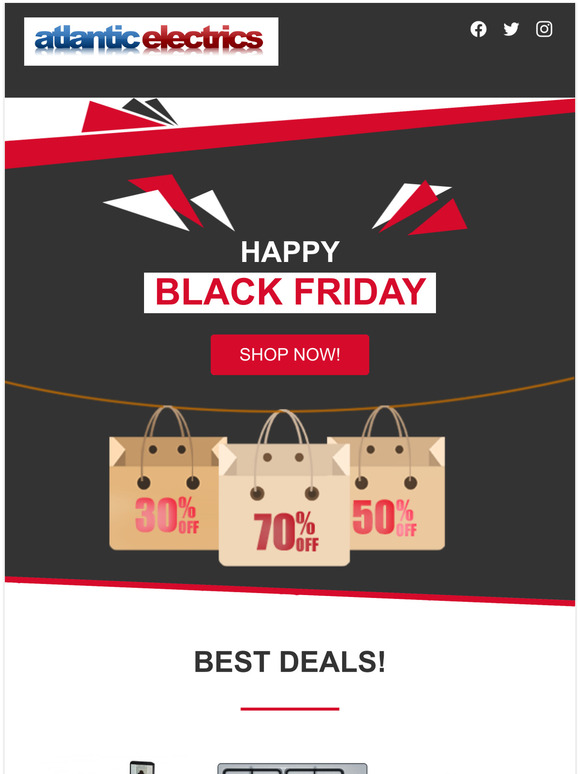  Open up for our biggest EVER Black Friday