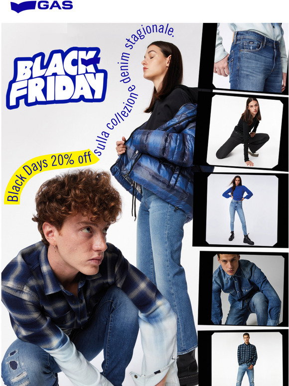 Gas Jeans DE: Black Friday: fino al 30% di sconto e un regalo di 30! |  Milled