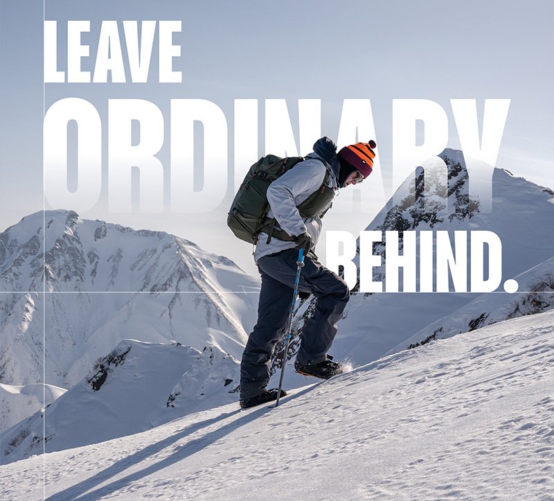Leave Ordinary Behind.