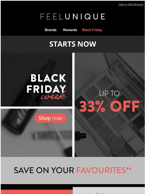 Black Friday week starts NOW