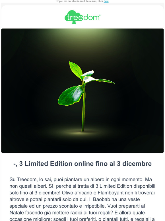 Alberi cos, non ne troverete pi