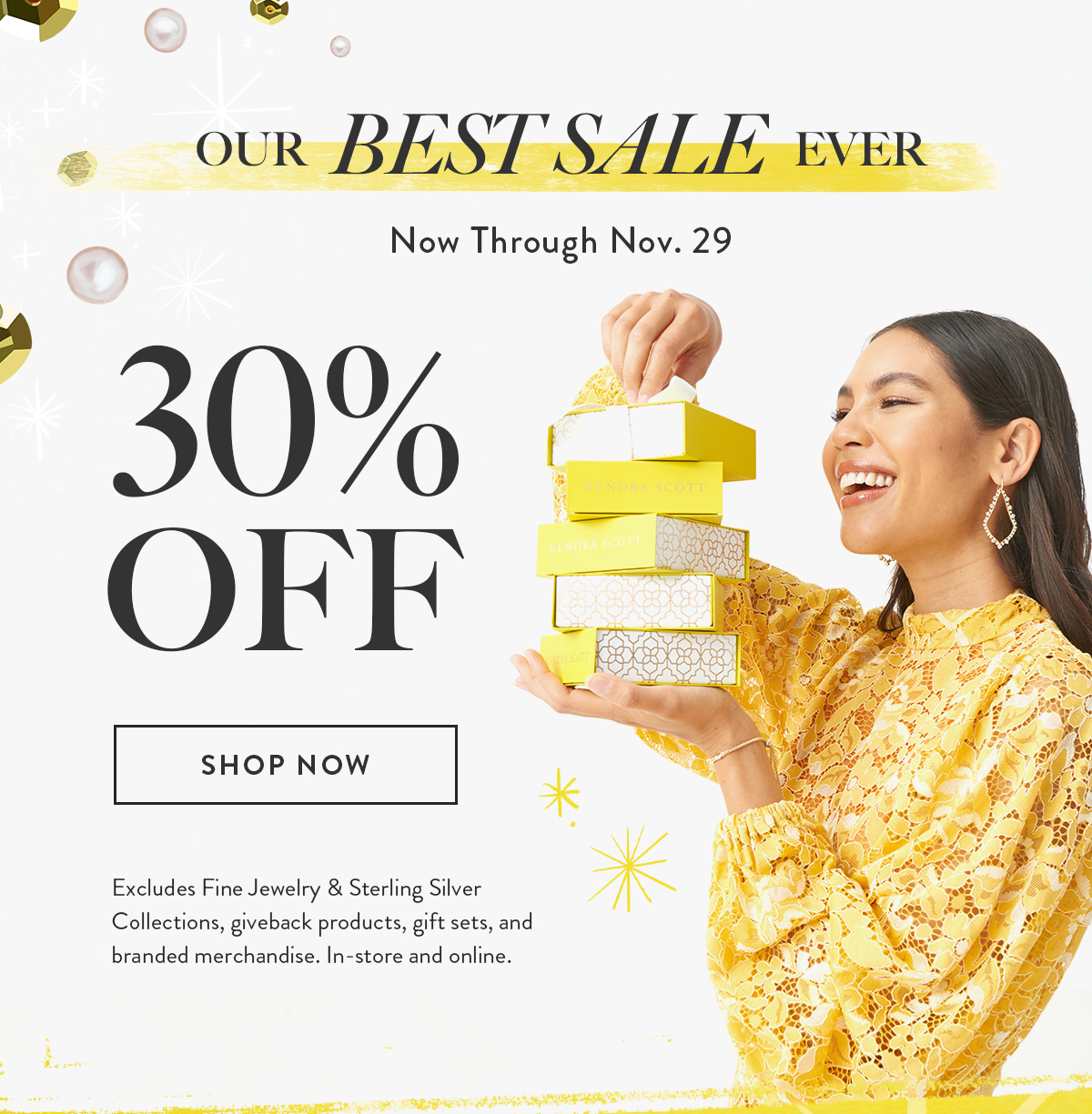 Kendra scott deals fine jewelry sale