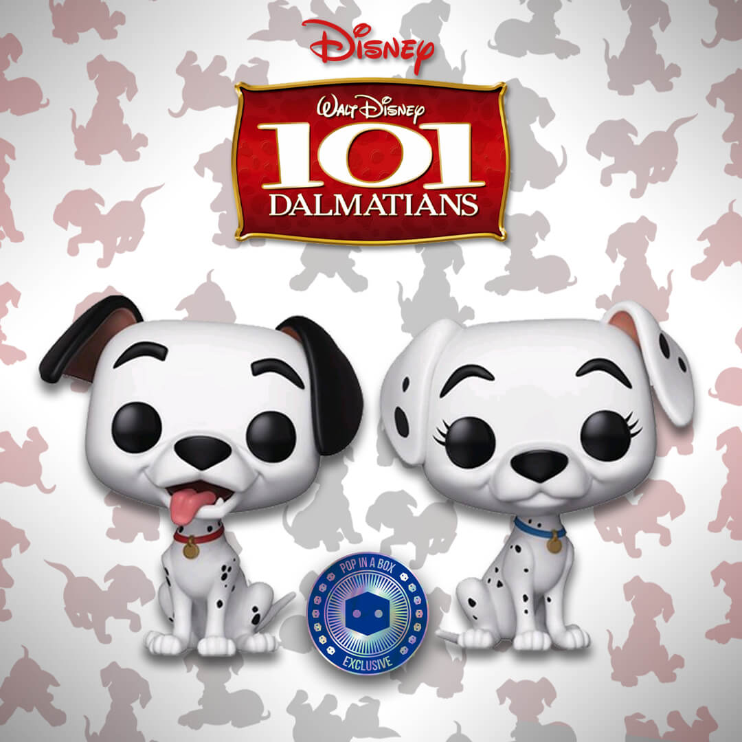 Funko Pop Disney 101 Dalmatians 2 Pack Pongo & Perdita – Pop Collector / Magasin Funko Pop & Loungefly