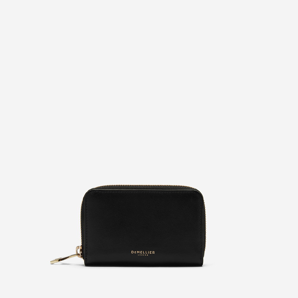 The Midi Skye in Black Smooth
