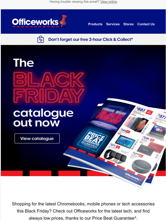 Black Friday catalogue out now Milled