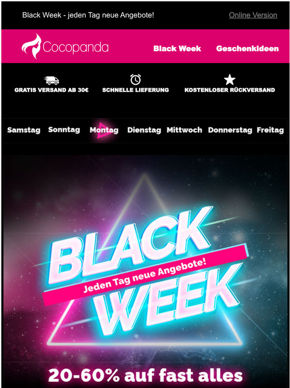Die Black Monday Deals willst du nicht verpassen!
