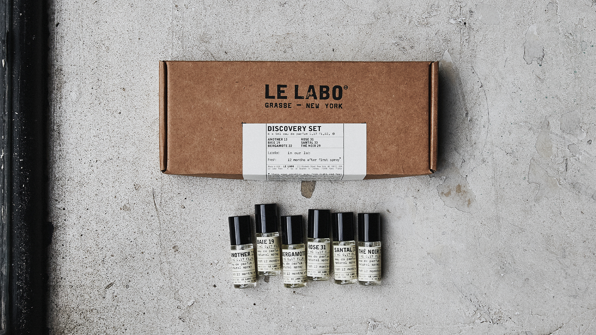 Le Labo: Introducing 6x5ml DISCOVERY SET | Milled
