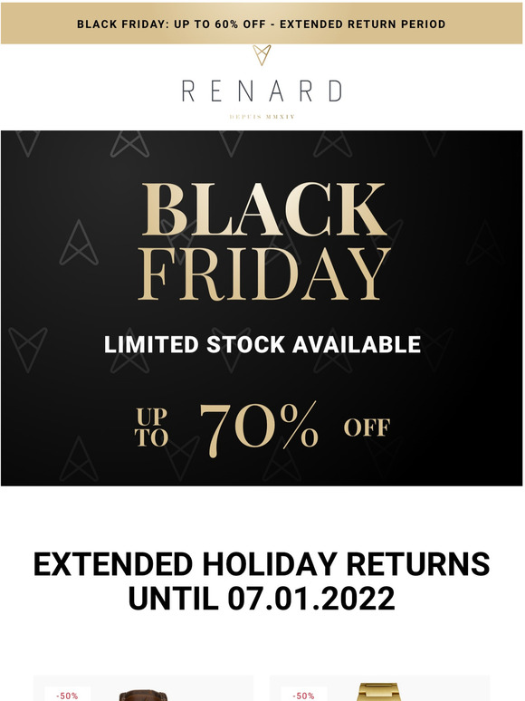 Don't miss out: Black Friday deals -70%!