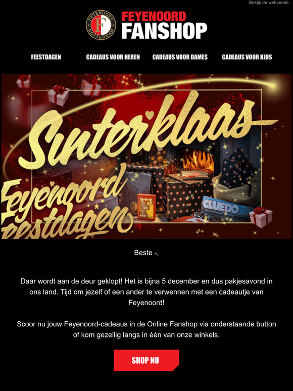 Pakjesavond komt eraan 