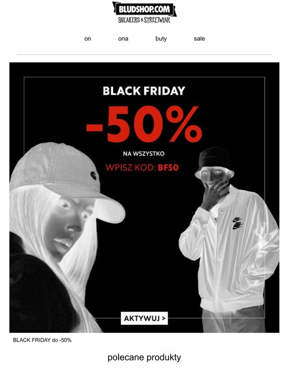  BLACK FRIDAY do -50%