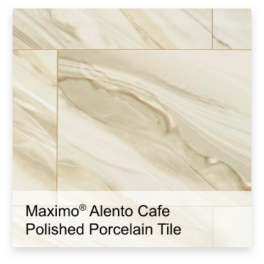 Maximo® Alento Cafe Polished Porcelain Tile