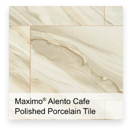 Maximo® Alento Cafe Polished Porcelain Tile