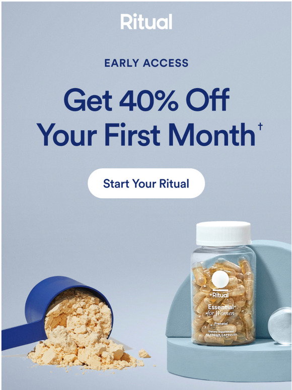 Ritual: Early access to foundational support* | Milled