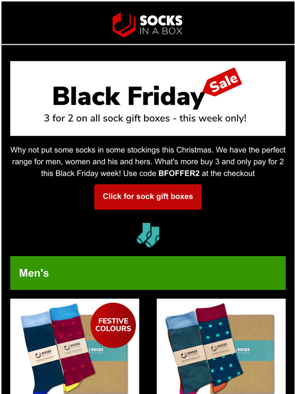 Why wait until Friday? All gift boxes are 3 for 2