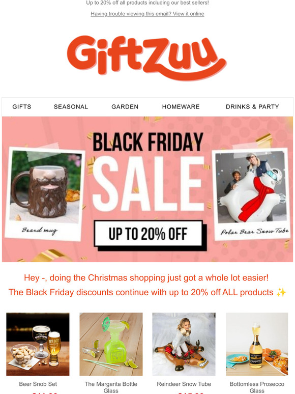 -our BLACK FRIDAY event is selling out fast!