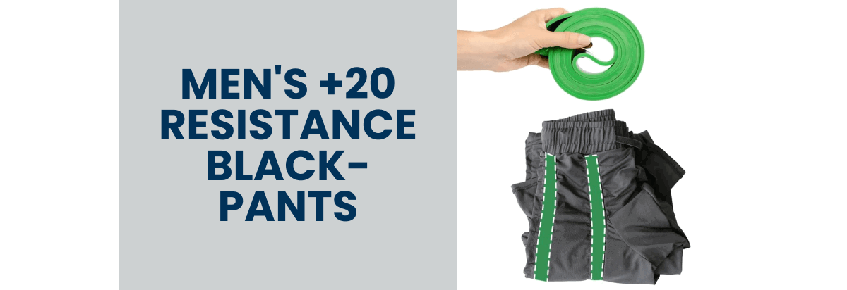 MEN'S +20 RESISTANCE BLACK-PANTS