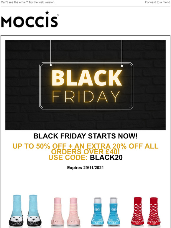 BLACK FRIDAY starts NOW!