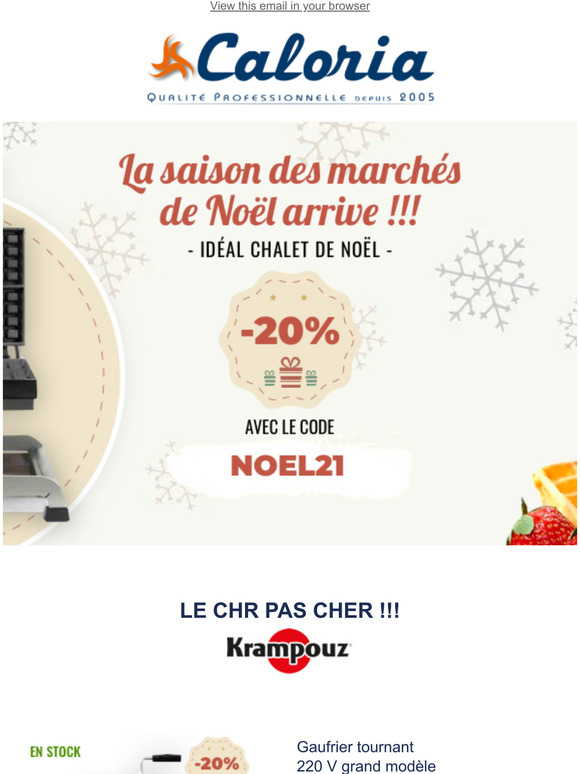 LE CHR PAS CHER !