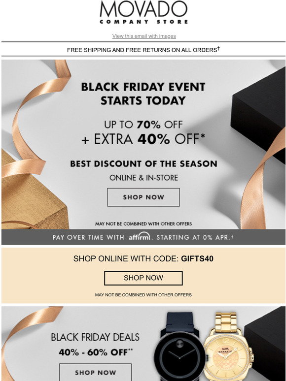 movado black friday deals Big sale 