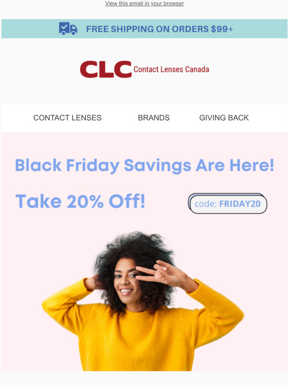 Black Friday Savings Are Here!