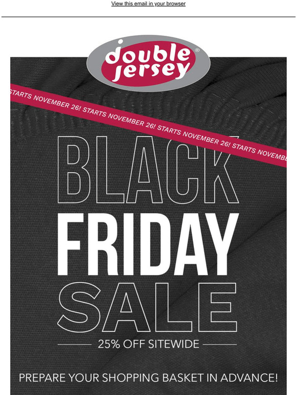 Black Friday is around the corner!