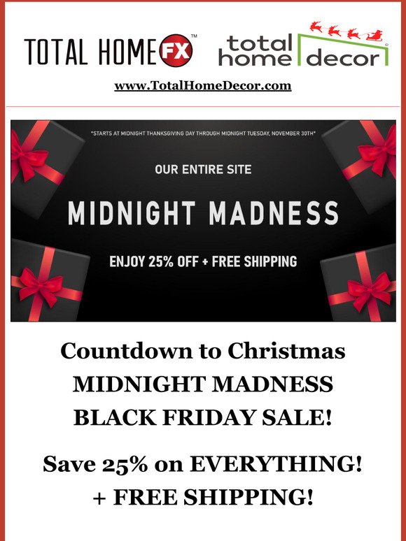 Midnight Madness Sale!