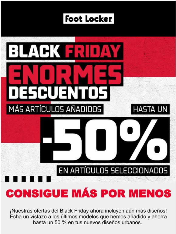Foot Locker ES: Hasta un 50 % de descuento en nuestros artculos | Milled