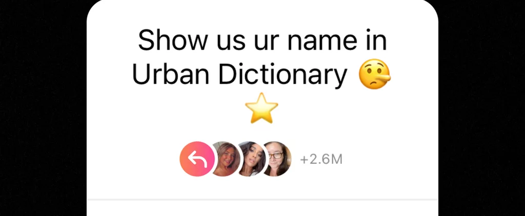 What is Urban Dictionary 'name trend' and why is it popular?