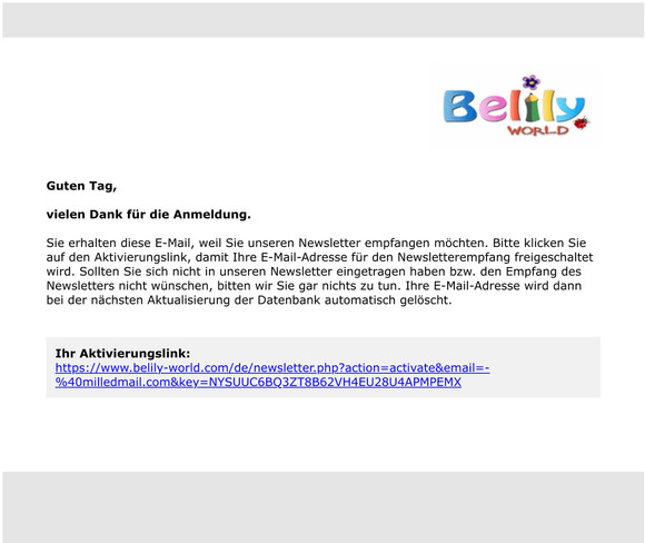 Ihre Newsletteranmeldung
