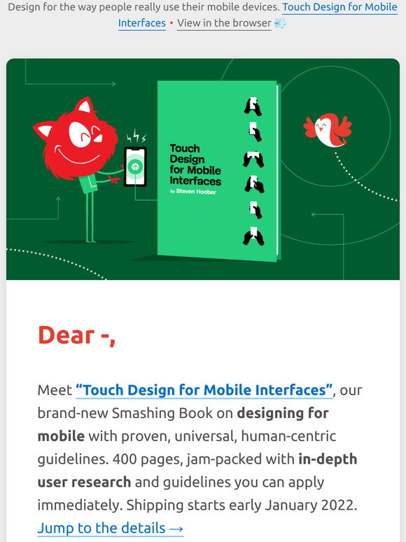 Smashing Magazine: New Smashing Book: Touch Design for Mobile ...