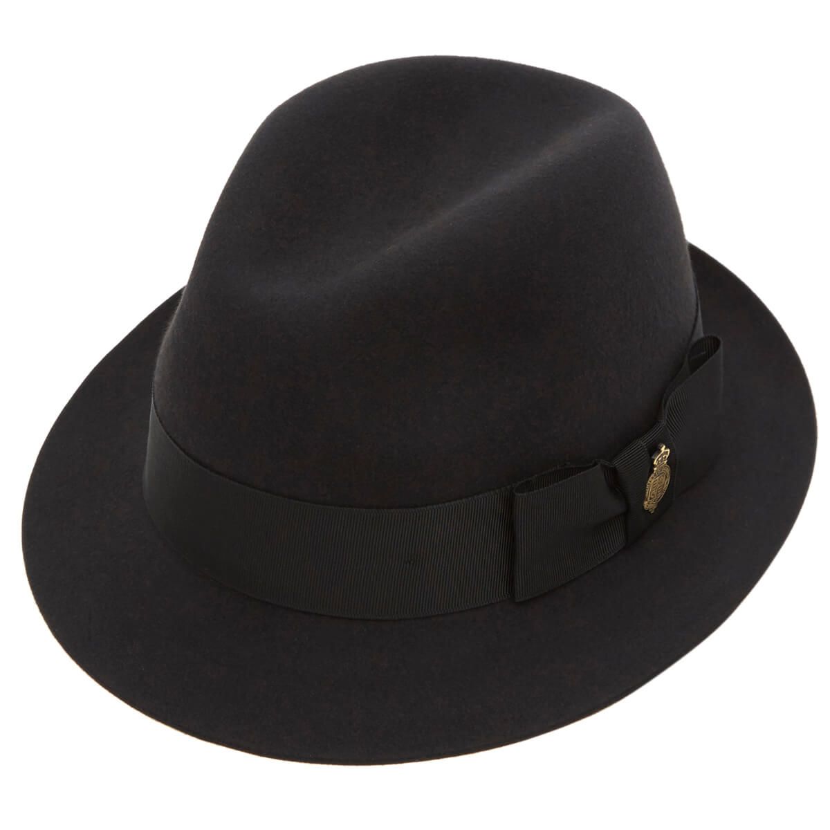 Image of Highclere Superfine Beaver Fur Felt Trilby Hat
