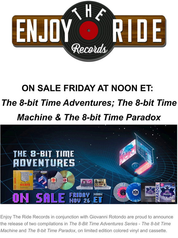Enjoy The Ride Records: Fans of Zelda, Final Fantasy, Super Mario ...