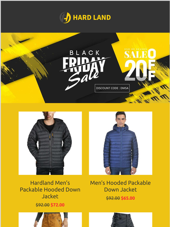 BLACK FRIDAY SALE 20% OFF ON ALL ORDERS