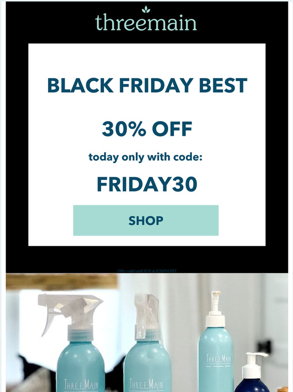 Black Friday Savings on it ALL