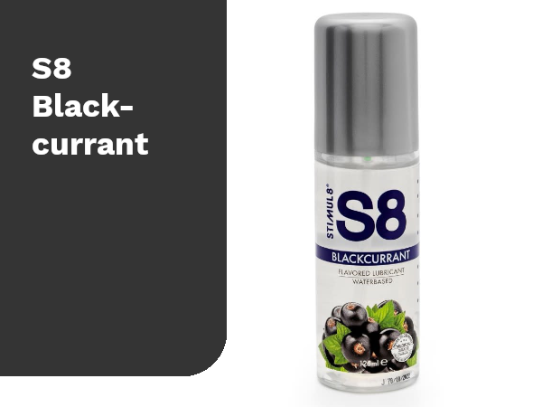 S8 Blackcurrant glijmiddel