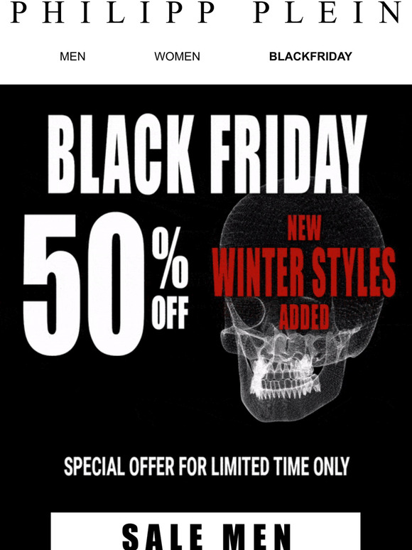 philipp plein black friday sale