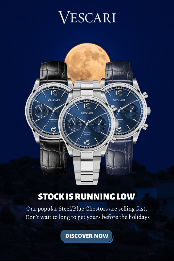 The Chestor 'Reverse Panda' Limited edition – Vescari Watch Co.