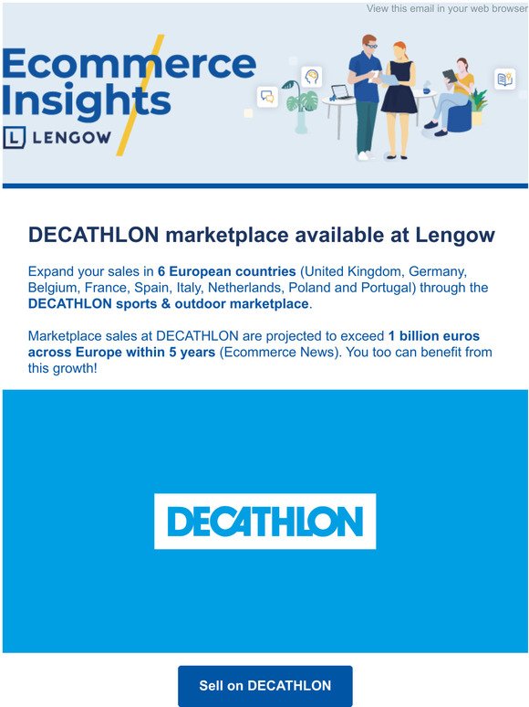  DECATHLON marketplace, success story, marketplaces report